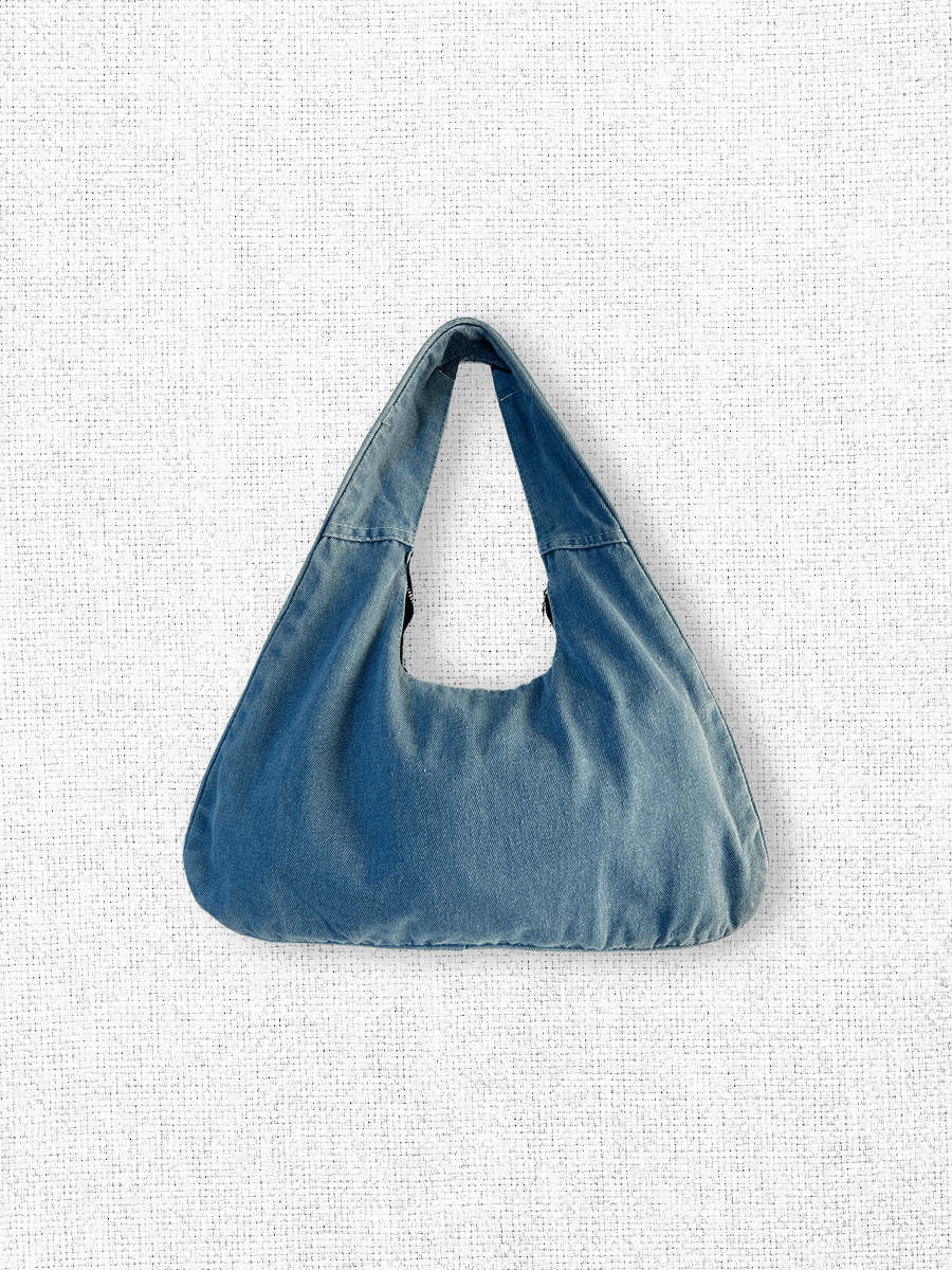 Indigo Bloom Shoulder Bag