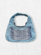 Indigo Bloom Shoulder Bag