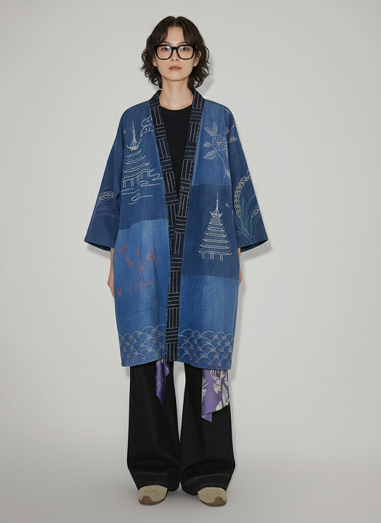 Pagoda Indigo Jacket