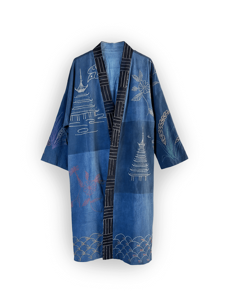 Pagoda Indigo Jacket
